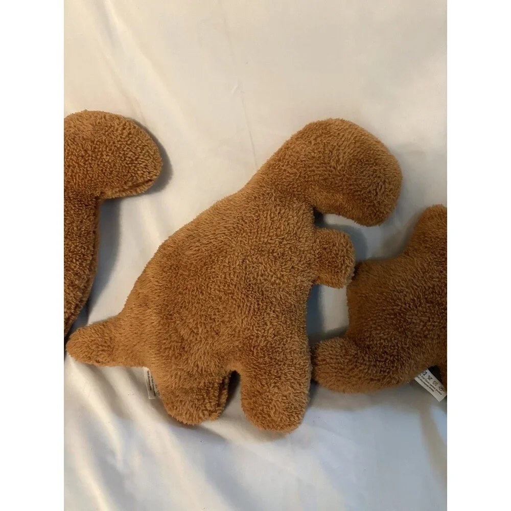 Dino Nugget Pillow Set Of 3, Funny Chicken Nugget Plushie